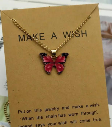Red Butterfly Pendent
